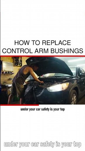 How to replace control arm bushings In this video, we will talk about how to replace control arm