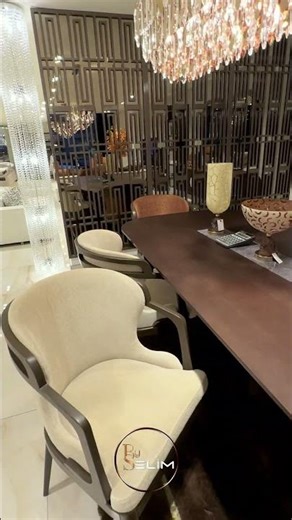 Santana Dining Room Set | Luxury Modern Dining Room Design