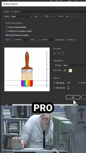 Beginner VS Pro Artist in Illustrator 2026 #Design #shorts