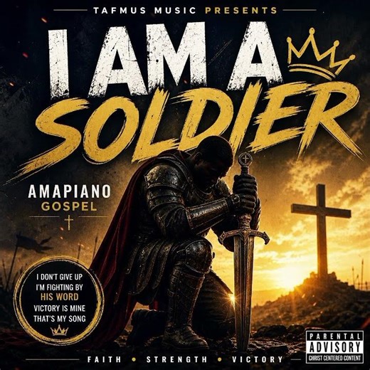 I Am a Soldier (For Christ) 🙏 | Powerful Amapiano Gospel | Tafmus Music