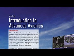 Advanced Avionics Handbook, FAA-H-8083-6 Chapter 1 Introduction to Advanced Avionics