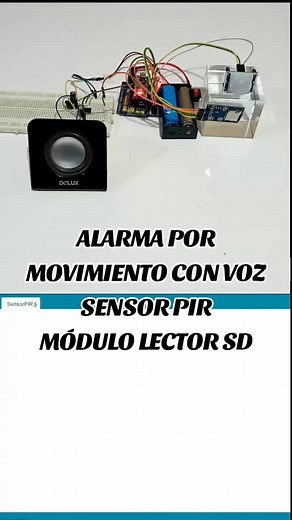 Alarma de Movimiento con Arduino y Sensor PIR
