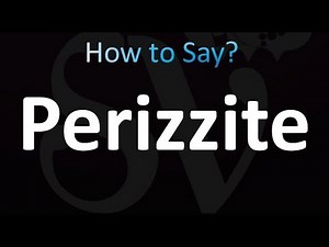 How to Pronounce Perizzite (correctly!)
