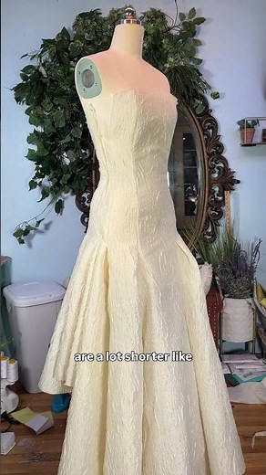 Sewing this couture Dior dress worn by Jennifer Lawrence to the Oscar’s! Sewing a dress