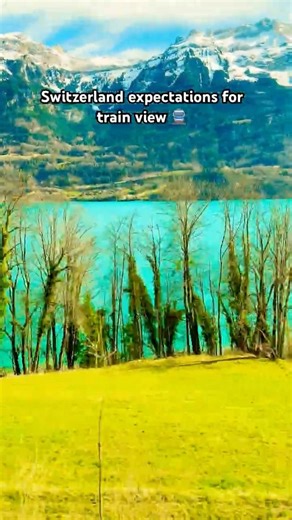 Expectation vs Reality: Switzerland 😭🇨🇭