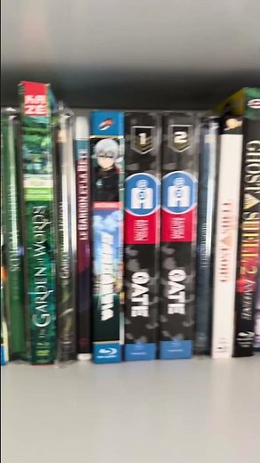 Un petit aperçu de la collection #bluray #bluray4k ! J'ai encore du rangement... 😅 #anime #ultrahd