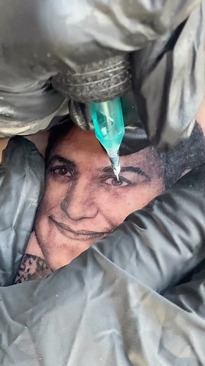 The reactions that my friend @kregfranco gets from his portrait tattoos are incredible! If anyone ever needs a portrait tattoo in New York City, I highly recommend going to @kregfranco | Devon Rodriguez