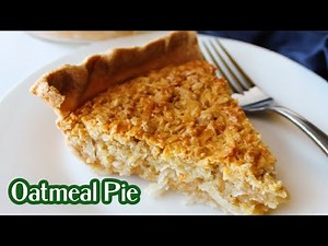 Grandma's Oatmeal Pie