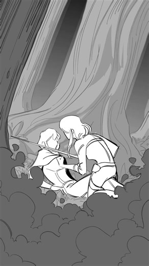 Enemies to lovers.... I guess ? #art #storyboard #digitalart #shorts