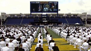 CONGRATS: The Class of 2022 threw their hats in the air at the U.S. Naval Academy graduation in Annapolis, Maryland. | WIFR TV