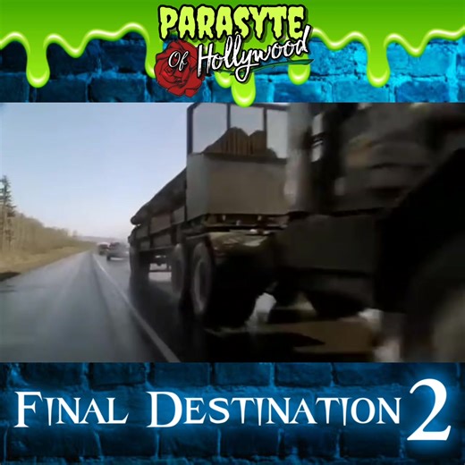 🎬 Final Destination 2 [2003] 🌹 The Car crash premonition is a very strong prologue. The effects and plot was so unexpected and lived up to the name "Worthy sequel". Everytime a see a truck with timber, i get butterflies in my stomach 😆🤩 | Parasyte Of Hollywood