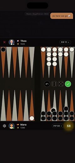 Unglaubliches Backgammon-Comeback! 🎲🔥 | Online Backgammon #backgammon #boardgame #brætspil