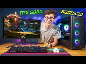 The AWESOME RTX 5080 4K Gaming PC Build! 💪 Ryzen 9800X3D, Pure Base 501 | AD
