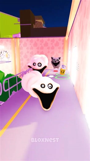 Escape the HUNGRY WORM Prison Run! #roblox #shorts