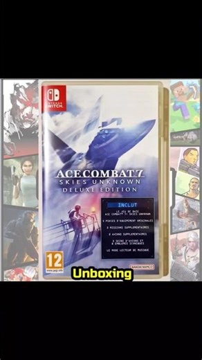 Ace Combat 7 Skies Unkown (Deluxe Edition) (Switch) (Unboxing)
