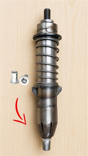 I made this Rivet Nut Tool from scratch using just a pipe, bolt, spring, and a few pieces of metal!