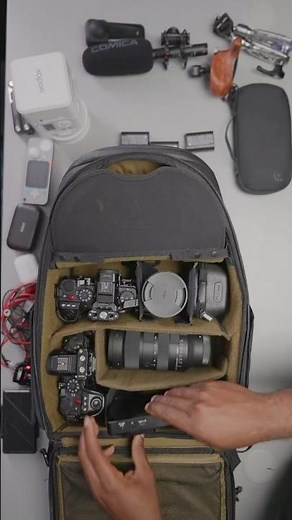 Everything I Fit Inside the Nomatic 25L Camera Backpack 🤯