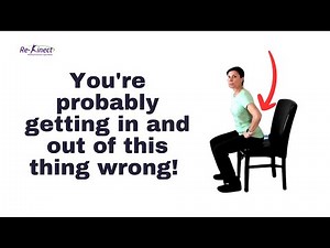 How To Get Up From A Chair Properly