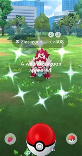 I CAUGHT A SHINY Galarian Zigzagoon in Pokémon GO!! ✨🔥