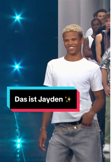 Jayden im Walk vor Heidi Klum. Nervosität? Fehlanzeige. 😅 #GNTM #GNTM2026