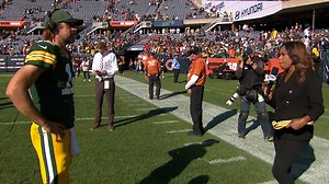 90K views · 1.8K reactions | "We've had a lot of big wins over the years... I have a lot of respect for the fans, but it's always fun beating the Chicago Bears." Aaron Rodgers is satisfied with the Green Bay Packers win and stands by his "owning the Bears" comment. | NFL on FOX | Facebook