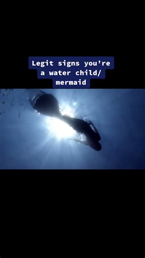 Signs you’re a mermaid part 1 #signs #youre #mermaid #waterchild #marine #water #jennifertalkshow