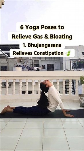 6 Easy Yoga Poses to Relieve Gas & Bloating Instantly! 🧘‍♀️✨ || #YogaForDigestion #YogaForBeginners
