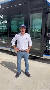 2.1K views · 12 reactions | Jetram El primer Autobús para el transporte público y el primero del mundo en ser totalmente electrónico y está en #Yucatan #mexico #fyp | Tendencias Virales | Facebook