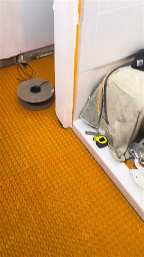 Underlayment for Heated Tile floor