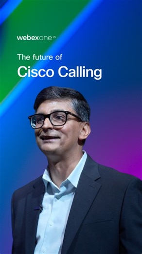 Hear directly from Amey Parandekar about the latest Cisco Calling innovations from #WebexOne 2025, including AI-powered features, hybrid calling, UCM updates, and enhanced security. https://cs.co/6184Afv4K | Webex