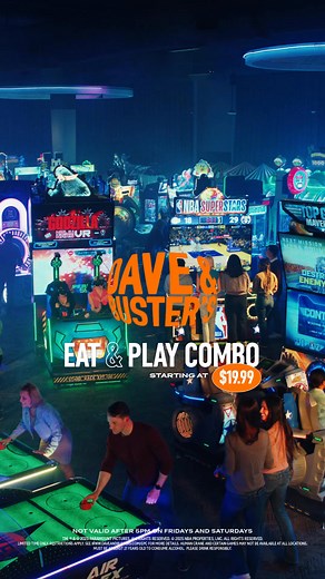 483 reactions · 50 shares | At Dave & Buster’s, you can have it all. New games, new experiences and a new menu. Start the fun with the Eat & Play Combo. | Dave & Buster's | Facebook