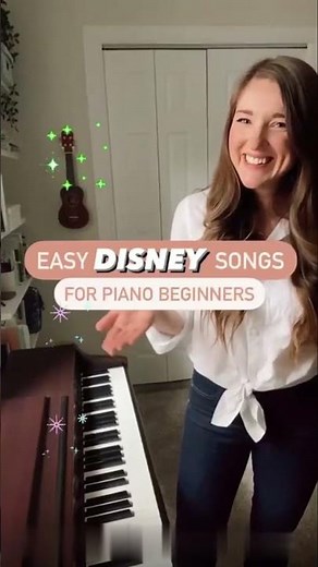 EASY Disney Songs for Piano Beginners!
