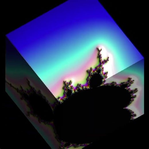 A mandelbrot Cube In mandelbrowser!