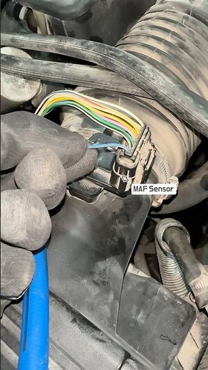 8 Pin Mass Airflow Sensor Complete wiring #short #automobile