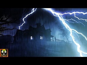 Heavy Thunderstorm with Rain Sounds | Loud Thunder and Lightning Strike Sound Effects | Sleep Sounds