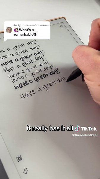 Remarkable Digital Notebook for Productivity and Organization