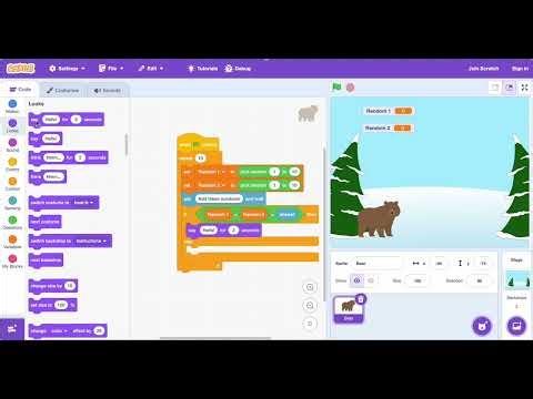 How to create your math game in scratch