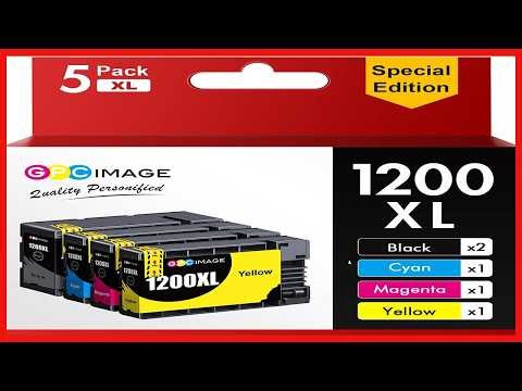 GPC PGI-1200 XL High-Yield Ink Cartridges: Reliable Replacement for Canon MB2720 Printers