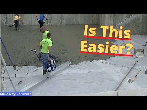 How To Use A Power Screed to Screed Concrete Floors