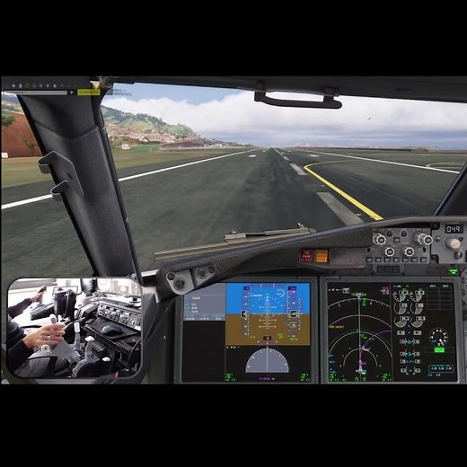 MSFS2024 Landing LPMA #msfs2024 #msfs2020 #aviation #pilotlife #boeing #cockpit #flightsimulator
