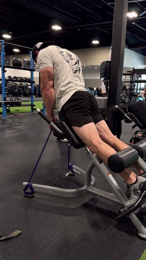 Band Resisted Back Extensions