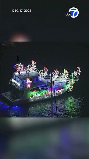 117th Newport Beach Christmas Boat Parade lights up the harbor