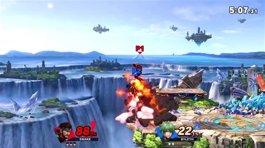 Ultimate Snake Gameplay Compilation | Nintendo SSBU Clips