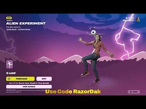 NEW South Park "Alien Experiment" Emote Showcase