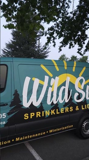 Work Van Wrap Transformation | Wild Sun Custom Design Before & After 🚐✨