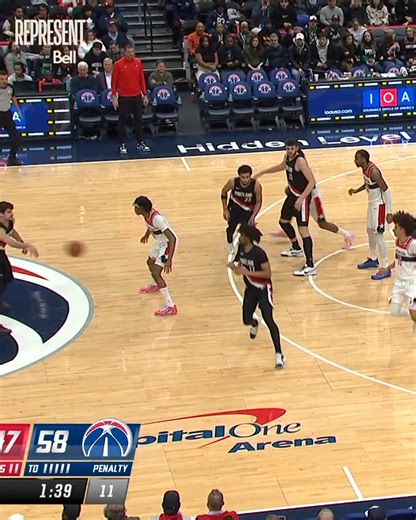 Shaedon Sharpe's 🇨🇦 stats vs. Washington: 31 PTS, 3PT, 4 REB, 2 AST, 2 STL & 1 BLK. #REPRESENT is connected by Bell Canada | NBA Canada