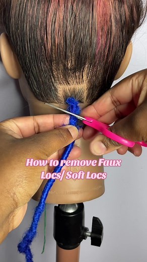 How to Remove Faux Locs and Soft Locs Easily