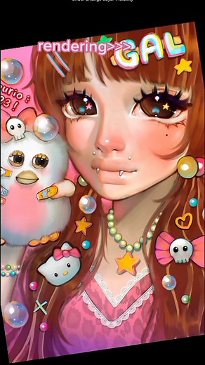 Exploring Puririka Art Style: A Detailed Rendering Process