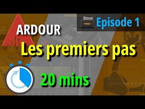 Ardour, les premiers pas en 20 mins ! | MAO | Séquenceur | débutant | MIDI | greffons | plugin