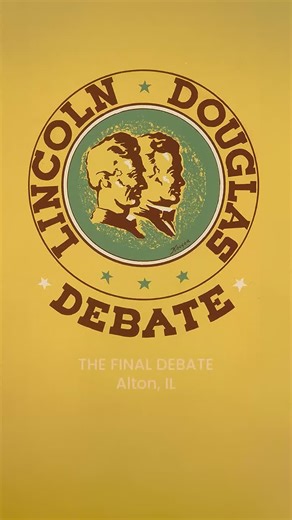 #alplm #lincolnlegacy #onthisday #lincolndouglasdebates #ilhistory | Abraham Lincoln Presidential Library and Museum